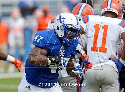 Thumbnail 1 in East St. Louis @ St. Xavier (2014 Crosstown Showdown) photogallery.