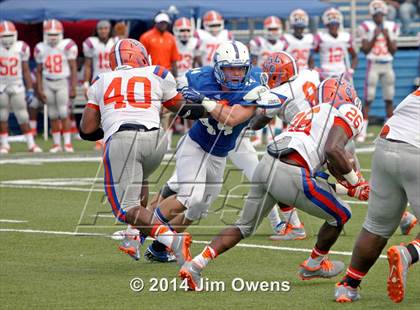 Thumbnail 2 in East St. Louis @ St. Xavier (2014 Crosstown Showdown) photogallery.