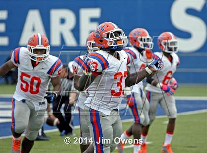 Thumbnail 2 in East St. Louis @ St. Xavier (2014 Crosstown Showdown) photogallery.