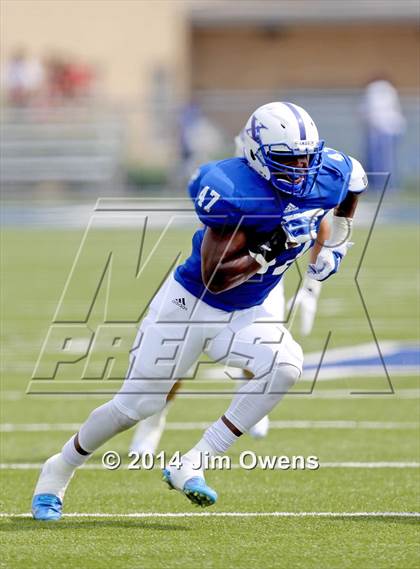Thumbnail 2 in East St. Louis @ St. Xavier (2014 Crosstown Showdown) photogallery.