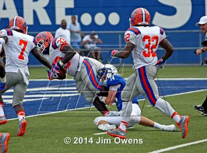 Thumbnail 2 in East St. Louis @ St. Xavier (2014 Crosstown Showdown) photogallery.