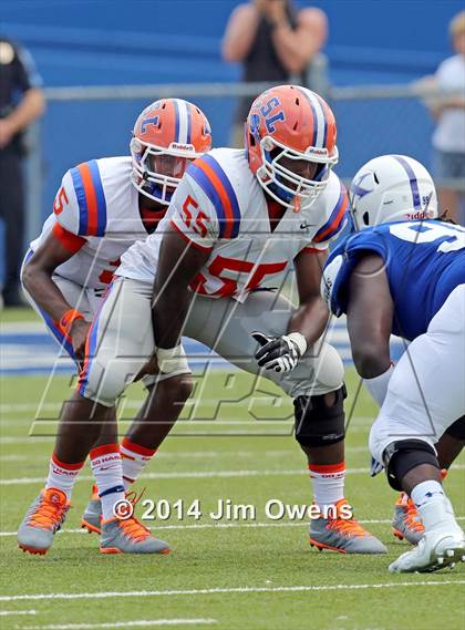 Thumbnail 2 in East St. Louis @ St. Xavier (2014 Crosstown Showdown) photogallery.
