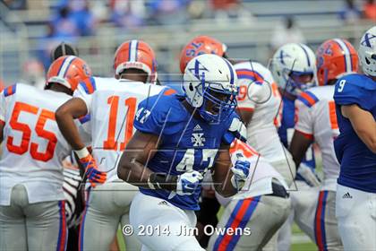Thumbnail 3 in East St. Louis @ St. Xavier (2014 Crosstown Showdown) photogallery.