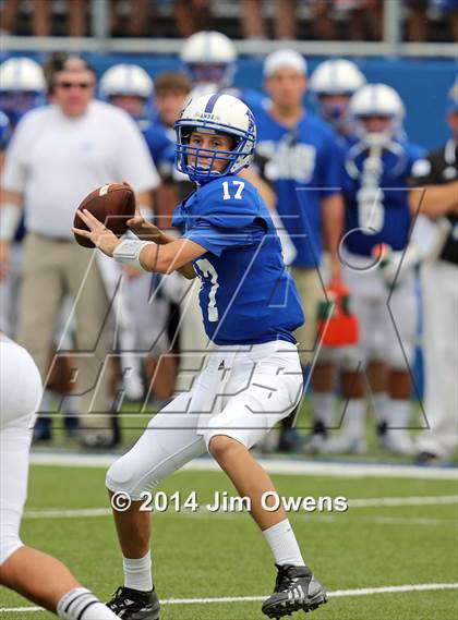 Thumbnail 2 in East St. Louis @ St. Xavier (2014 Crosstown Showdown) photogallery.