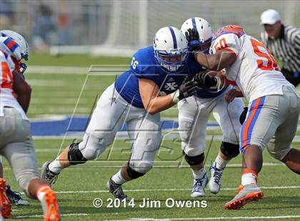 Thumbnail 3 in East St. Louis @ St. Xavier (2014 Crosstown Showdown) photogallery.