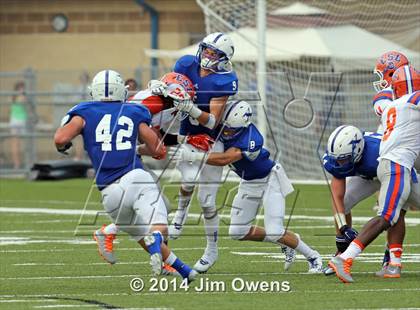 Thumbnail 2 in East St. Louis @ St. Xavier (2014 Crosstown Showdown) photogallery.
