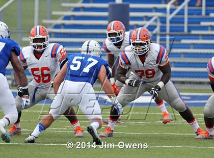 Thumbnail 2 in East St. Louis @ St. Xavier (2014 Crosstown Showdown) photogallery.