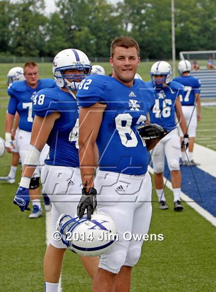 Thumbnail 1 in East St. Louis @ St. Xavier (2014 Crosstown Showdown) photogallery.