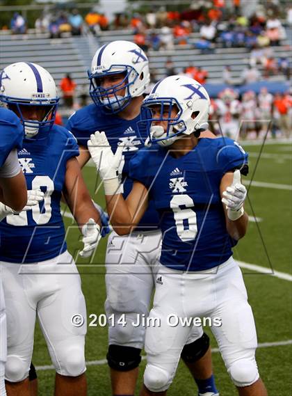 Thumbnail 1 in East St. Louis @ St. Xavier (2014 Crosstown Showdown) photogallery.