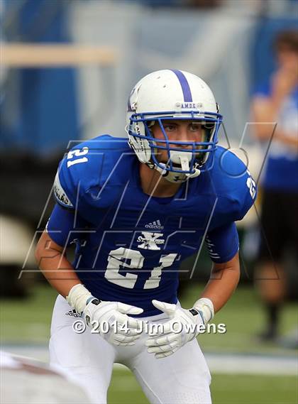 Thumbnail 1 in East St. Louis @ St. Xavier (2014 Crosstown Showdown) photogallery.