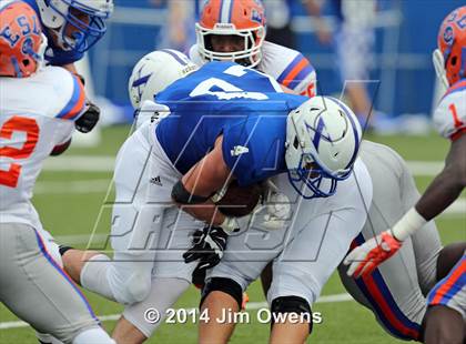 Thumbnail 3 in East St. Louis @ St. Xavier (2014 Crosstown Showdown) photogallery.