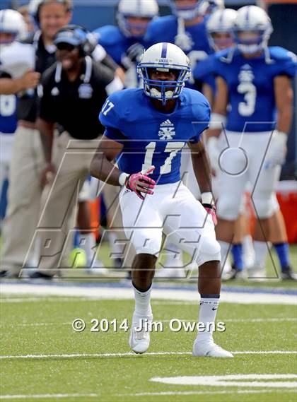 Thumbnail 1 in East St. Louis @ St. Xavier (2014 Crosstown Showdown) photogallery.