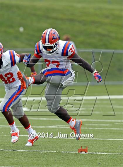 Thumbnail 3 in East St. Louis @ St. Xavier (2014 Crosstown Showdown) photogallery.