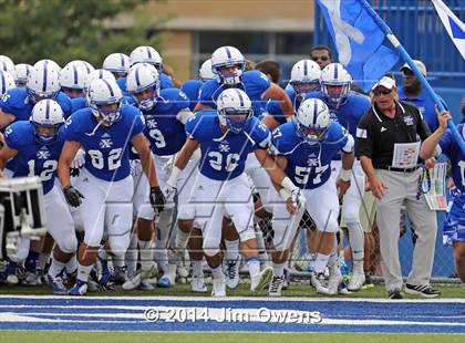 Thumbnail 2 in East St. Louis @ St. Xavier (2014 Crosstown Showdown) photogallery.