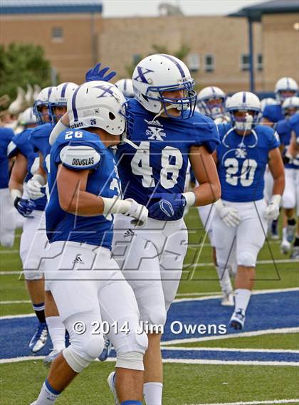 Thumbnail 3 in East St. Louis @ St. Xavier (2014 Crosstown Showdown) photogallery.