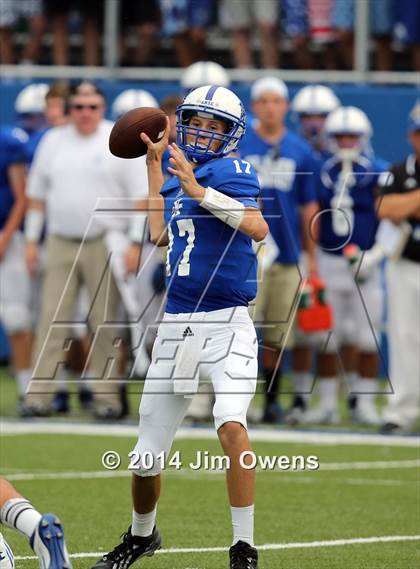 Thumbnail 3 in East St. Louis @ St. Xavier (2014 Crosstown Showdown) photogallery.