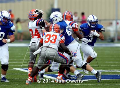 Thumbnail 2 in East St. Louis @ St. Xavier (2014 Crosstown Showdown) photogallery.