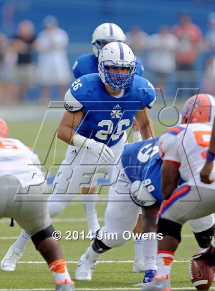 Thumbnail 2 in East St. Louis @ St. Xavier (2014 Crosstown Showdown) photogallery.