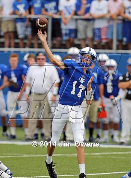 Thumbnail 1 in East St. Louis @ St. Xavier (2014 Crosstown Showdown) photogallery.