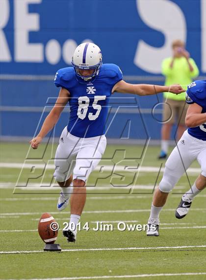 Thumbnail 3 in East St. Louis @ St. Xavier (2014 Crosstown Showdown) photogallery.