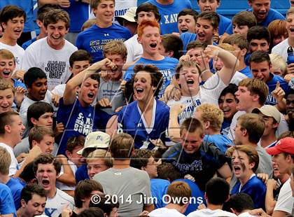Thumbnail 1 in East St. Louis @ St. Xavier (2014 Crosstown Showdown) photogallery.