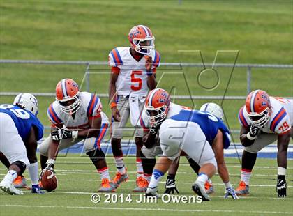 Thumbnail 3 in East St. Louis @ St. Xavier (2014 Crosstown Showdown) photogallery.