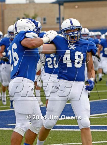 Thumbnail 1 in East St. Louis @ St. Xavier (2014 Crosstown Showdown) photogallery.