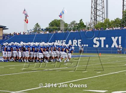 Thumbnail 2 in East St. Louis @ St. Xavier (2014 Crosstown Showdown) photogallery.