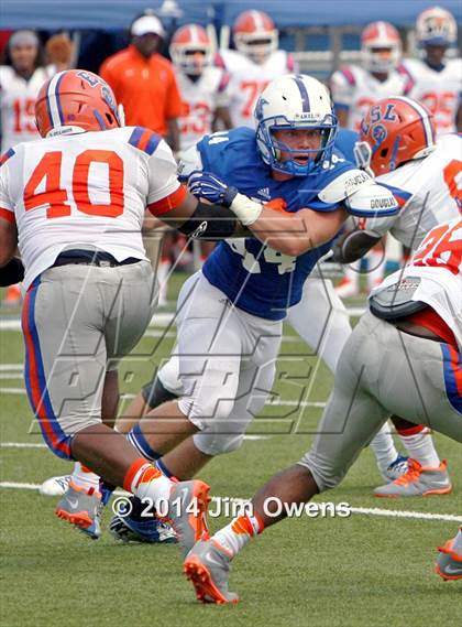 Thumbnail 1 in East St. Louis @ St. Xavier (2014 Crosstown Showdown) photogallery.