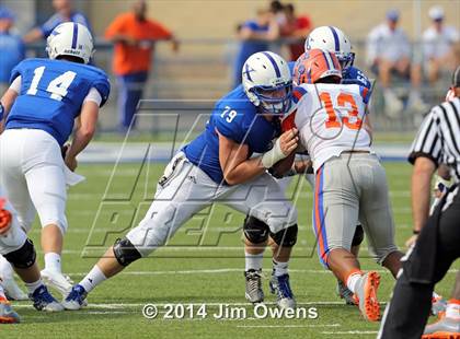 Thumbnail 1 in East St. Louis @ St. Xavier (2014 Crosstown Showdown) photogallery.