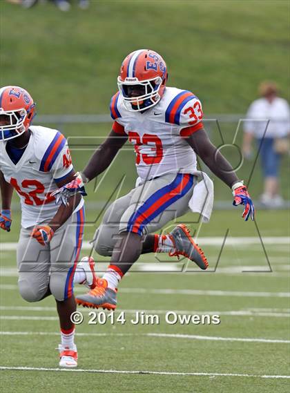 Thumbnail 1 in East St. Louis @ St. Xavier (2014 Crosstown Showdown) photogallery.