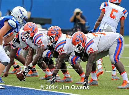 Thumbnail 2 in East St. Louis @ St. Xavier (2014 Crosstown Showdown) photogallery.