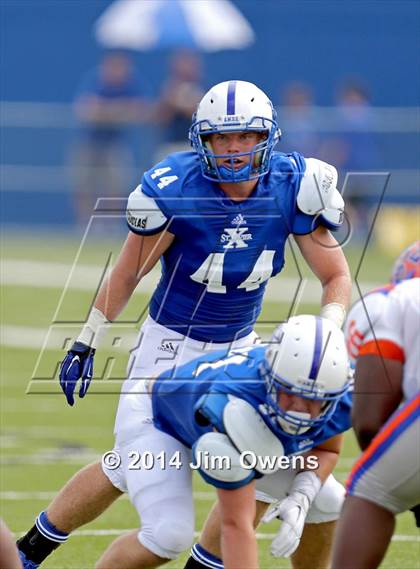 Thumbnail 1 in East St. Louis @ St. Xavier (2014 Crosstown Showdown) photogallery.