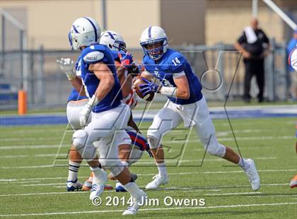 Thumbnail 2 in East St. Louis @ St. Xavier (2014 Crosstown Showdown) photogallery.