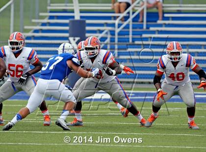 Thumbnail 3 in East St. Louis @ St. Xavier (2014 Crosstown Showdown) photogallery.