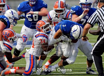 Thumbnail 1 in East St. Louis @ St. Xavier (2014 Crosstown Showdown) photogallery.