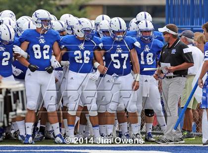Thumbnail 3 in East St. Louis @ St. Xavier (2014 Crosstown Showdown) photogallery.