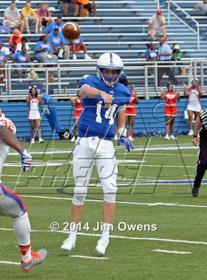Thumbnail 3 in East St. Louis @ St. Xavier (2014 Crosstown Showdown) photogallery.