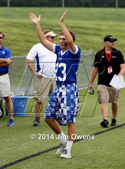 Thumbnail 1 in East St. Louis @ St. Xavier (2014 Crosstown Showdown) photogallery.