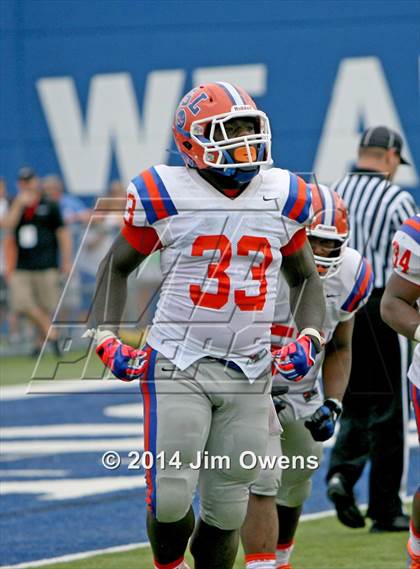 Thumbnail 1 in East St. Louis @ St. Xavier (2014 Crosstown Showdown) photogallery.