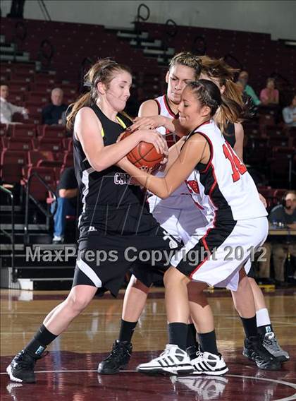 Thumbnail 1 in Redding Christian vs. Westwood (CIF NS D6 Final) photogallery.