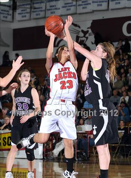Thumbnail 3 in Redding Christian vs. Westwood (CIF NS D6 Final) photogallery.