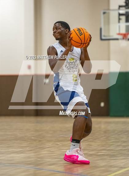 Thumbnail 2 in New Life Christian Academy vs. Freedom Christian Academy (Veterans Showcase) photogallery.