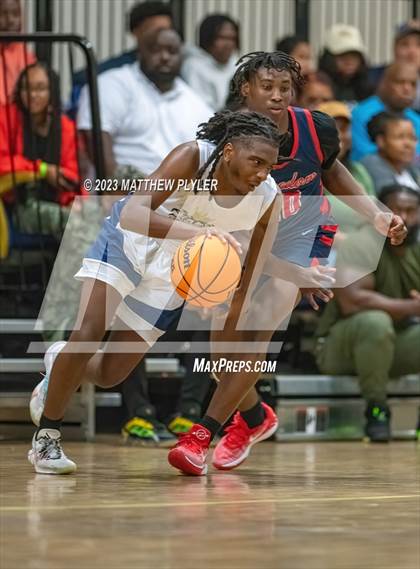 Thumbnail 3 in New Life Christian Academy vs. Freedom Christian Academy (Veterans Showcase) photogallery.