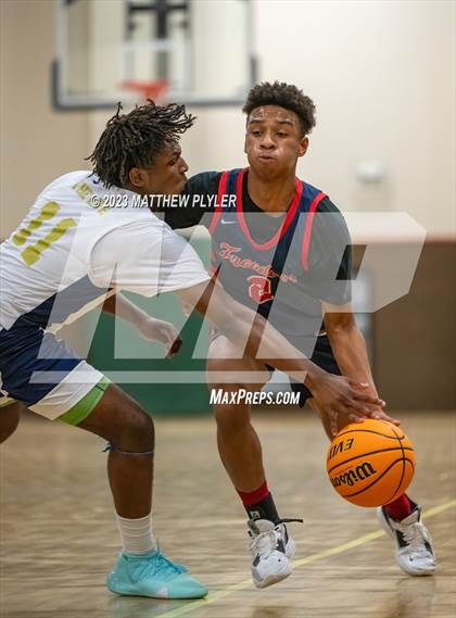 Thumbnail 3 in New Life Christian Academy vs. Freedom Christian Academy (Veterans Showcase) photogallery.