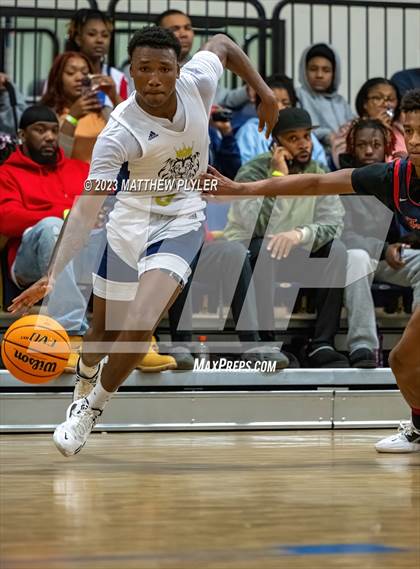 Thumbnail 1 in New Life Christian Academy vs. Freedom Christian Academy (Veterans Showcase) photogallery.