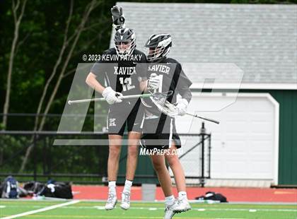 Thumbnail 1 in Guilford @ Xavier (CIAC Class M Quarterfinal) photogallery.
