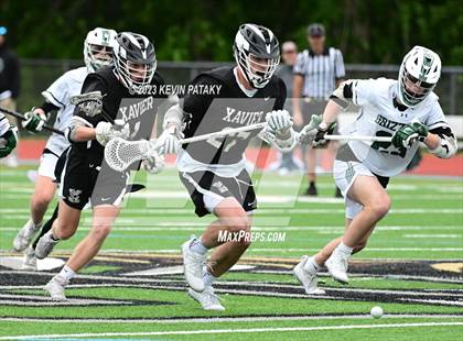 Thumbnail 3 in Guilford @ Xavier (CIAC Class M Quarterfinal) photogallery.