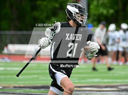 Thumbnail 3 in Guilford @ Xavier (CIAC Class M Quarterfinal) photogallery.