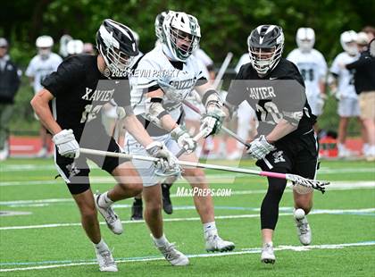 Thumbnail 2 in Guilford @ Xavier (CIAC Class M Quarterfinal) photogallery.